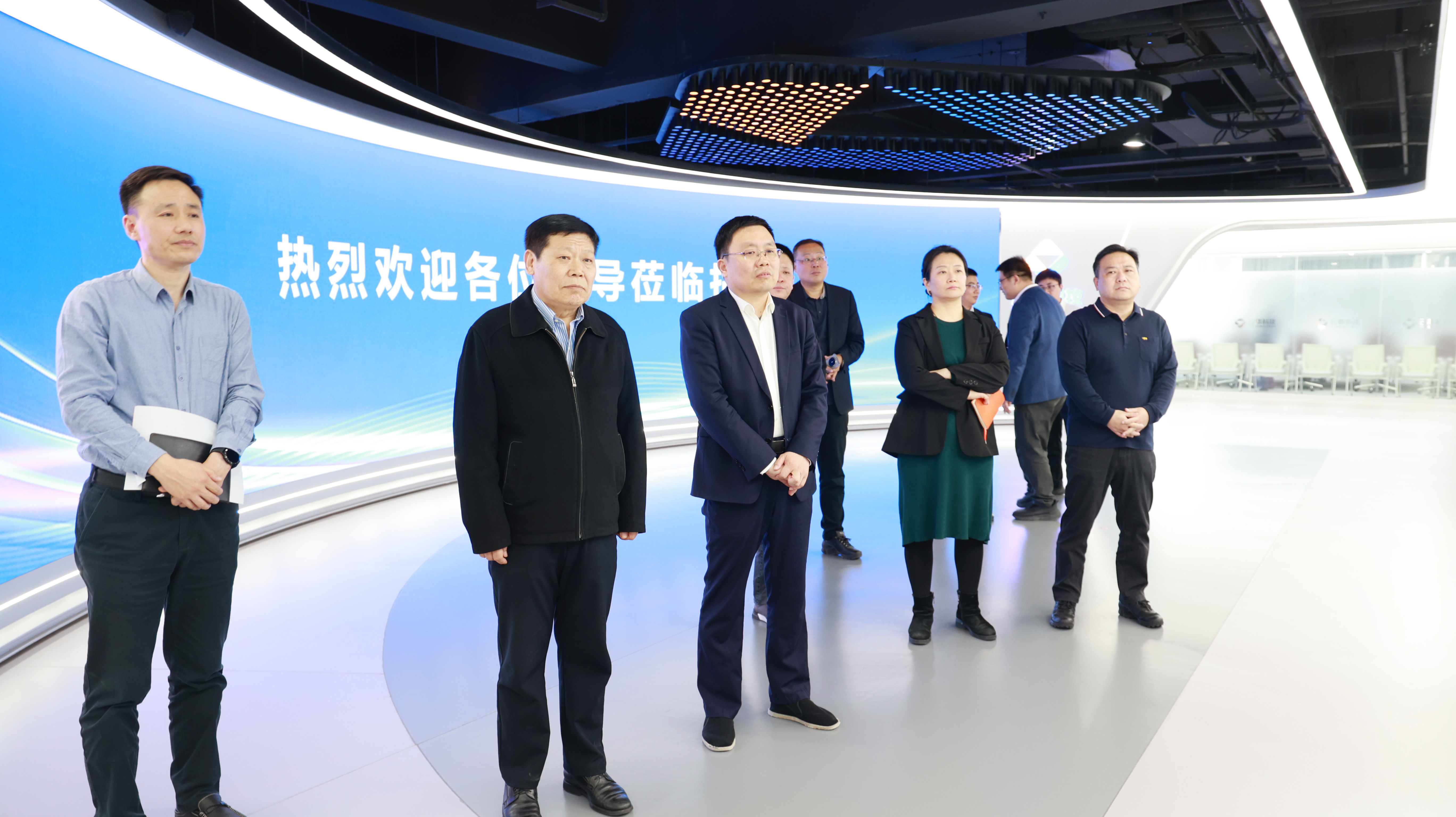 中国安全生产协会副会长王福存来JD钱包科技调研指导工作新闻封面图